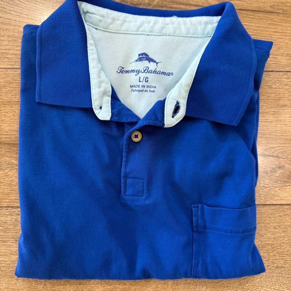 Tommy Bahama Men's Deep Blue Polo
